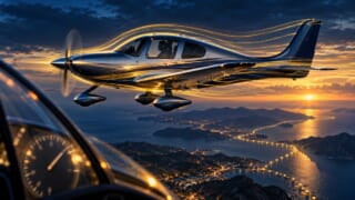 IAS・TAS・GSの違いとは？対気速度と対地速度を数字で理解するを表現した航空学習用イラスト