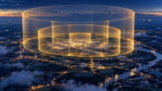 空域の基本を表現した航空学習用イラスト